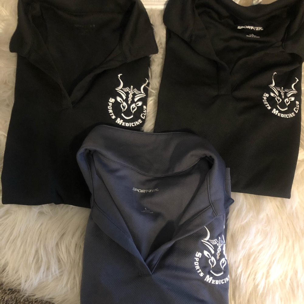 3 pack of gcu sports medicine polos